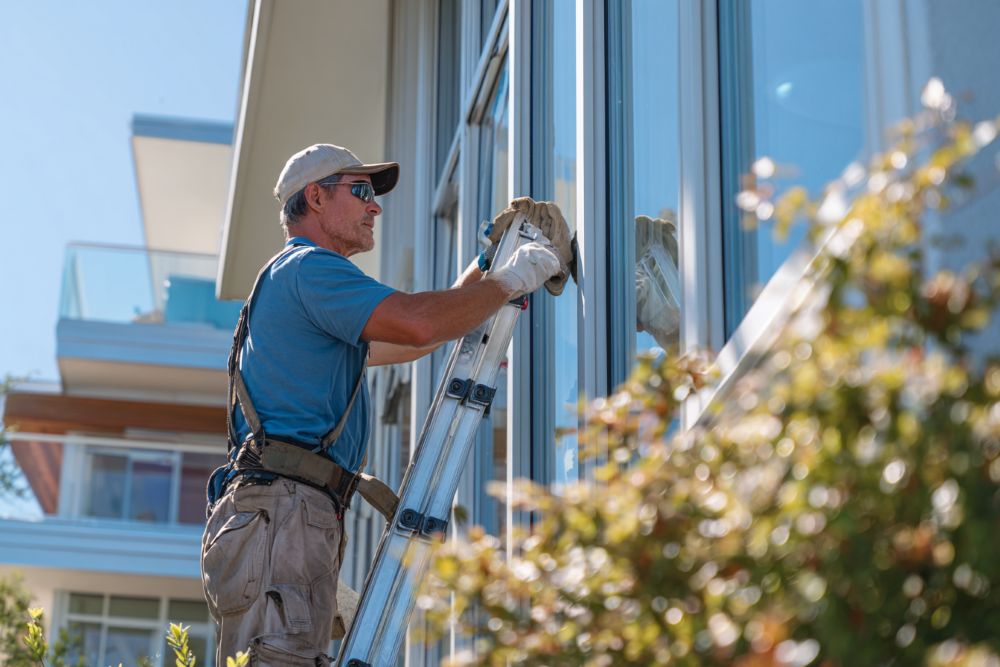 Cleaning Aluminum Window Frames